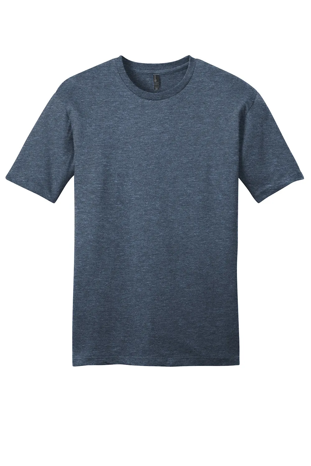 District Mens Very Important Short Sleeve Crewneck T-Shirt - Heather Navy Blue  Buy new Clothing District