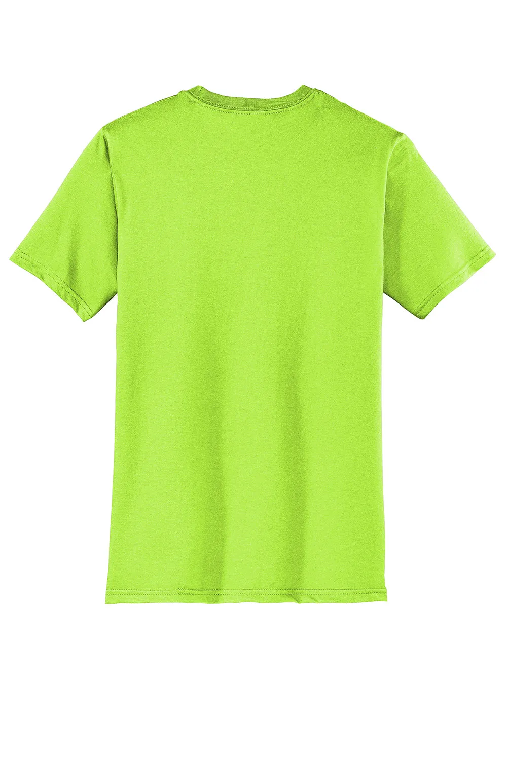 District Mens Very Important Short Sleeve Crewneck T-Shirt - Lime Shock Green  Buy new Clothing District