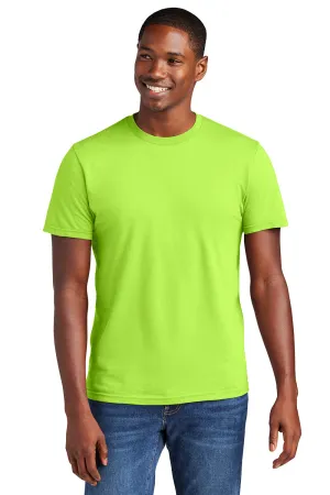 District Mens Very Important Short Sleeve Crewneck T-Shirt - Lime Shock Green  Buy new Clothing District