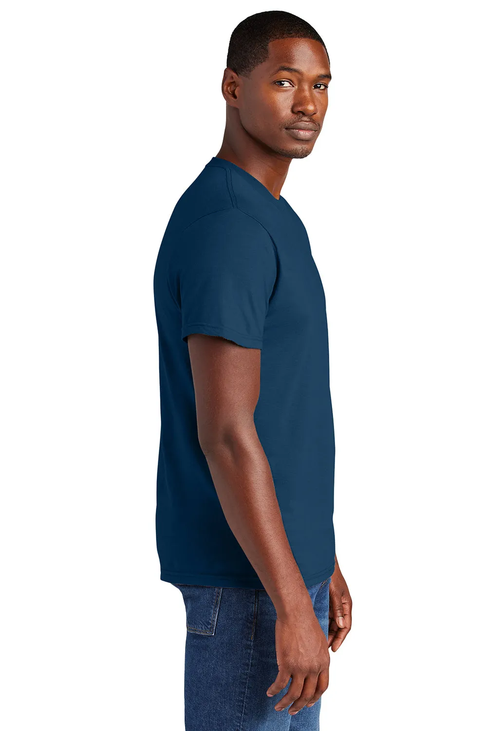 District Mens Very Important Short Sleeve Crewneck T-Shirt - New Navy Blue  Buy new Clothing District