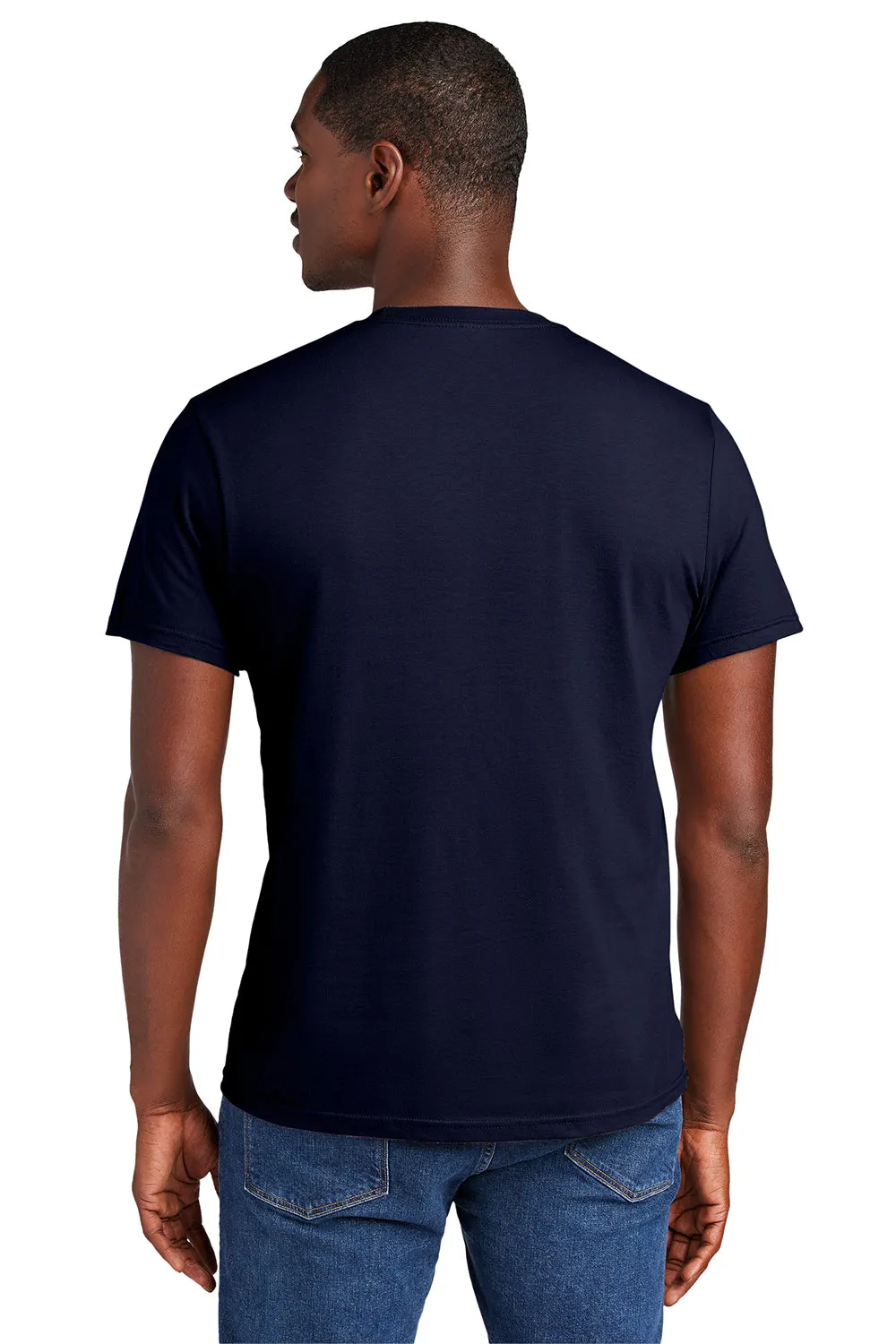 District Mens Very Important Short Sleeve Crewneck T-Shirt - New Navy Blue  Buy new Clothing District