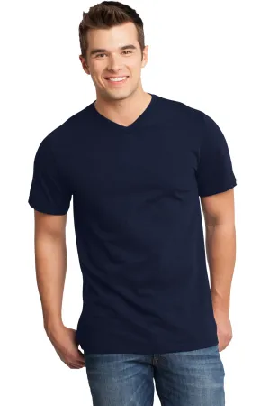 District Mens Very Important Short Sleeve V-Neck T-Shirt - New Navy Blue  Buy new Clothing District