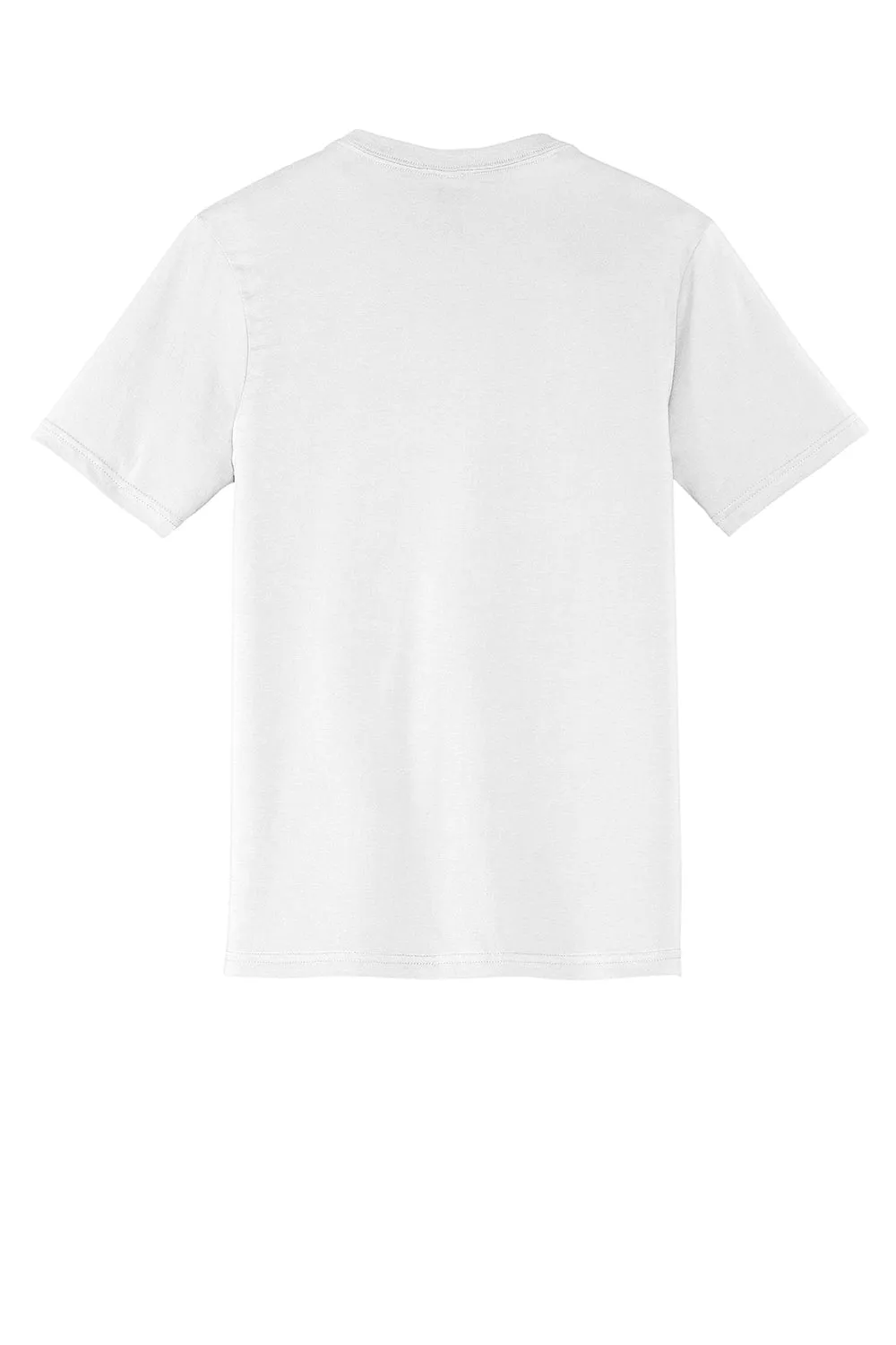 District Mens Very Important Short Sleeve V-Neck T-Shirt - White  Buy new Clothing District
