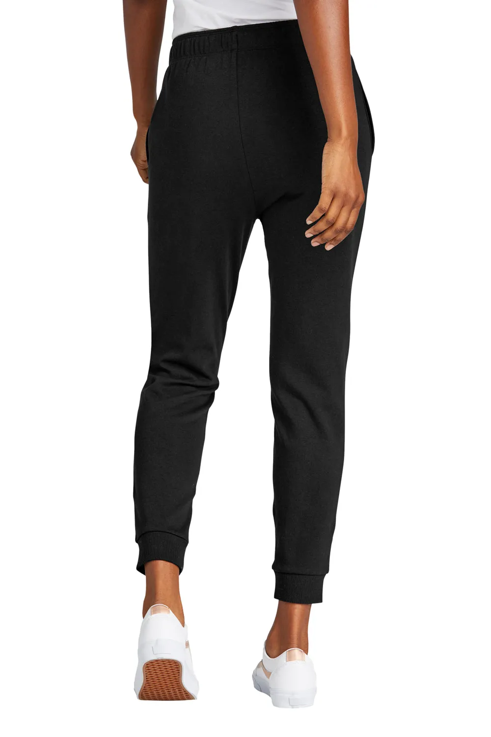 District Womens Perfect Tri Fleece Jogger Sweatpants w/ Pockets - Black  Buy new Clothing District