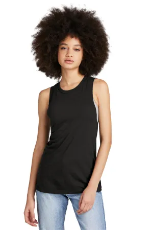 District Womens Perfect Tri Muscle Tank Top - Black  Buy new Clothing District
