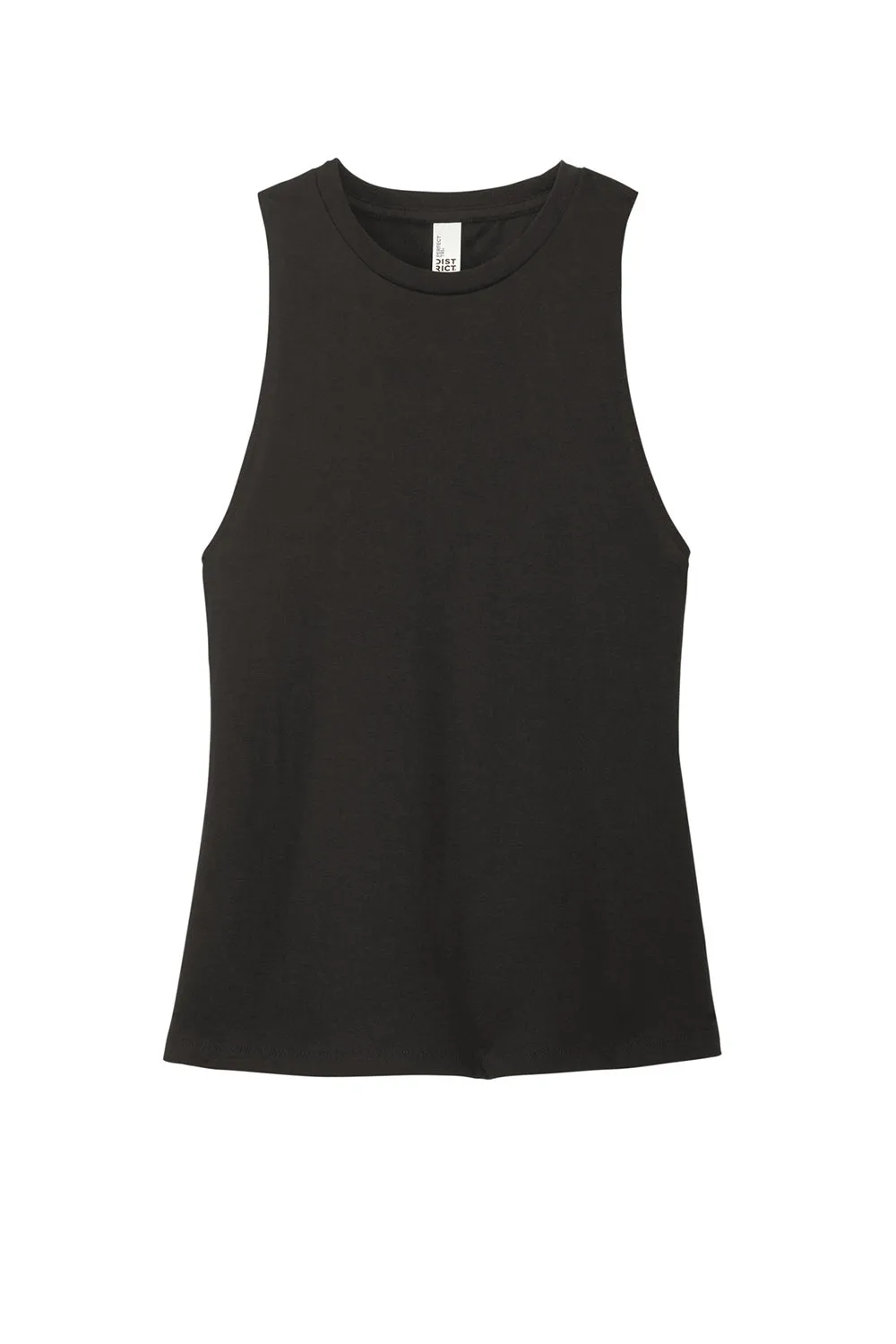 District Womens Perfect Tri Muscle Tank Top - Black  Buy new Clothing District