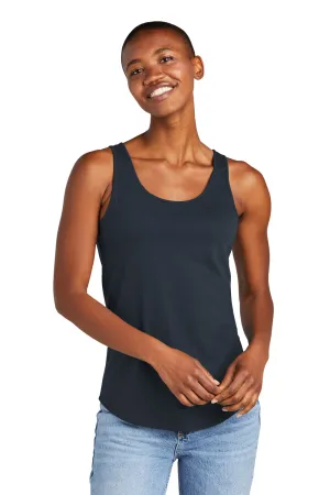District Womens Perfect Tri Relaxed Tank Top - New Navy Blue  Buy new Clothing District