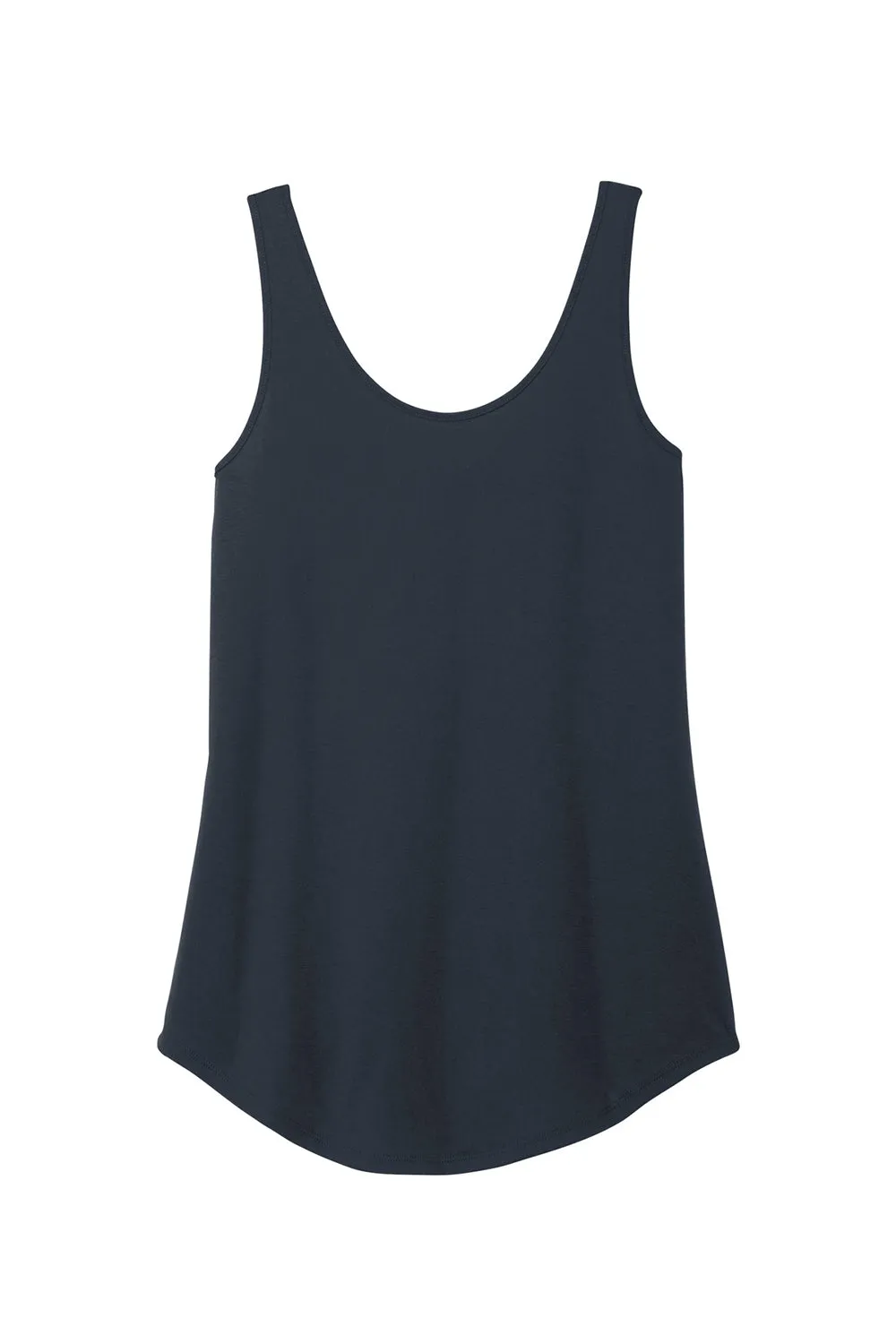 District Womens Perfect Tri Relaxed Tank Top - New Navy Blue  Buy new Clothing District