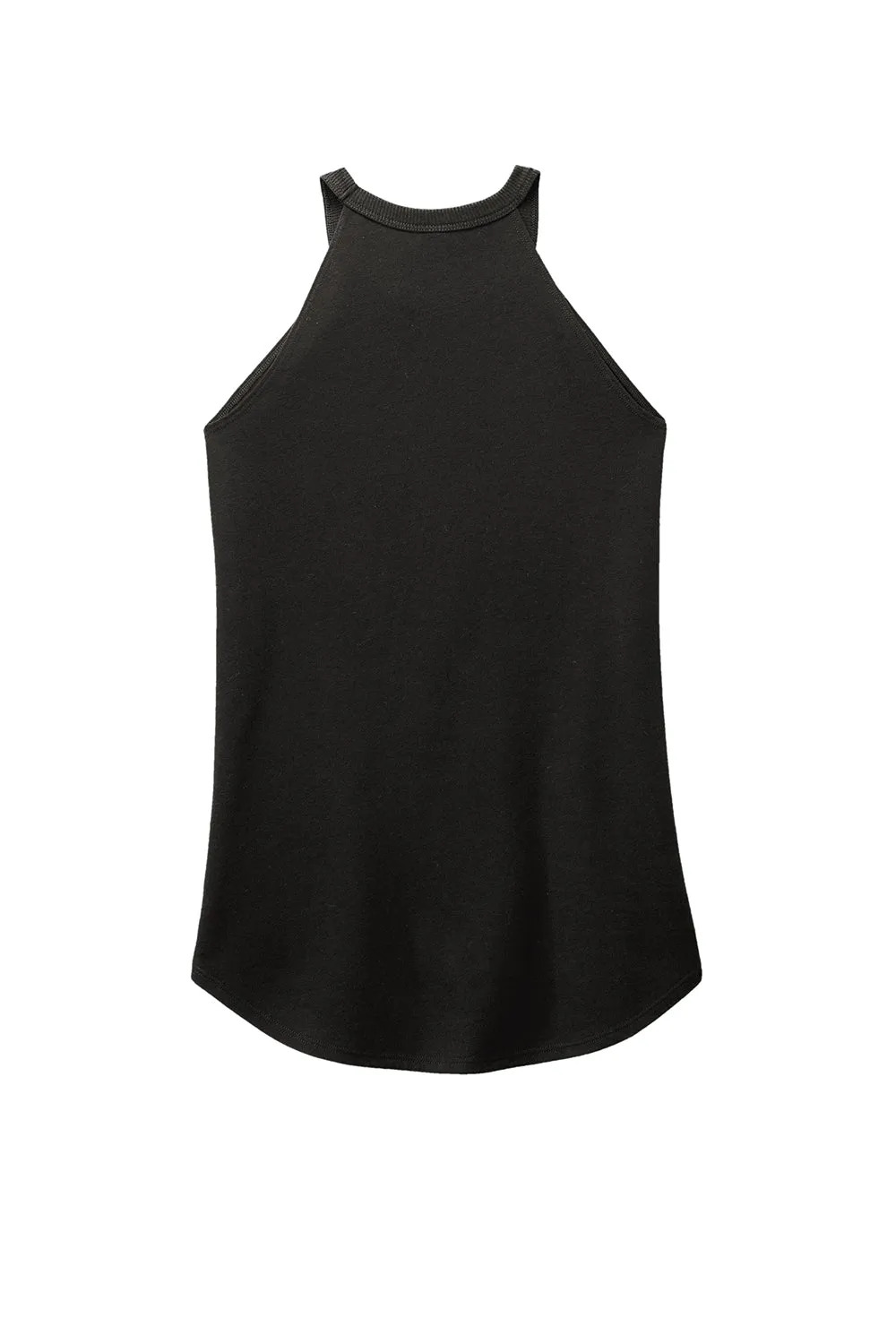 District Womens Perfect Tri Rocker Tank Top - Black  Buy new Clothing District