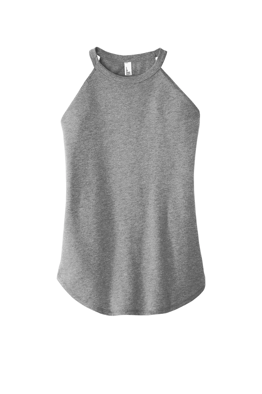 District Womens Perfect Tri Rocker Tank Top - Grey Frost  Buy new Clothing District