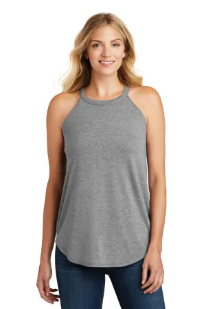 District Womens Perfect Tri Rocker Tank Top - Grey Frost  Buy new Clothing District