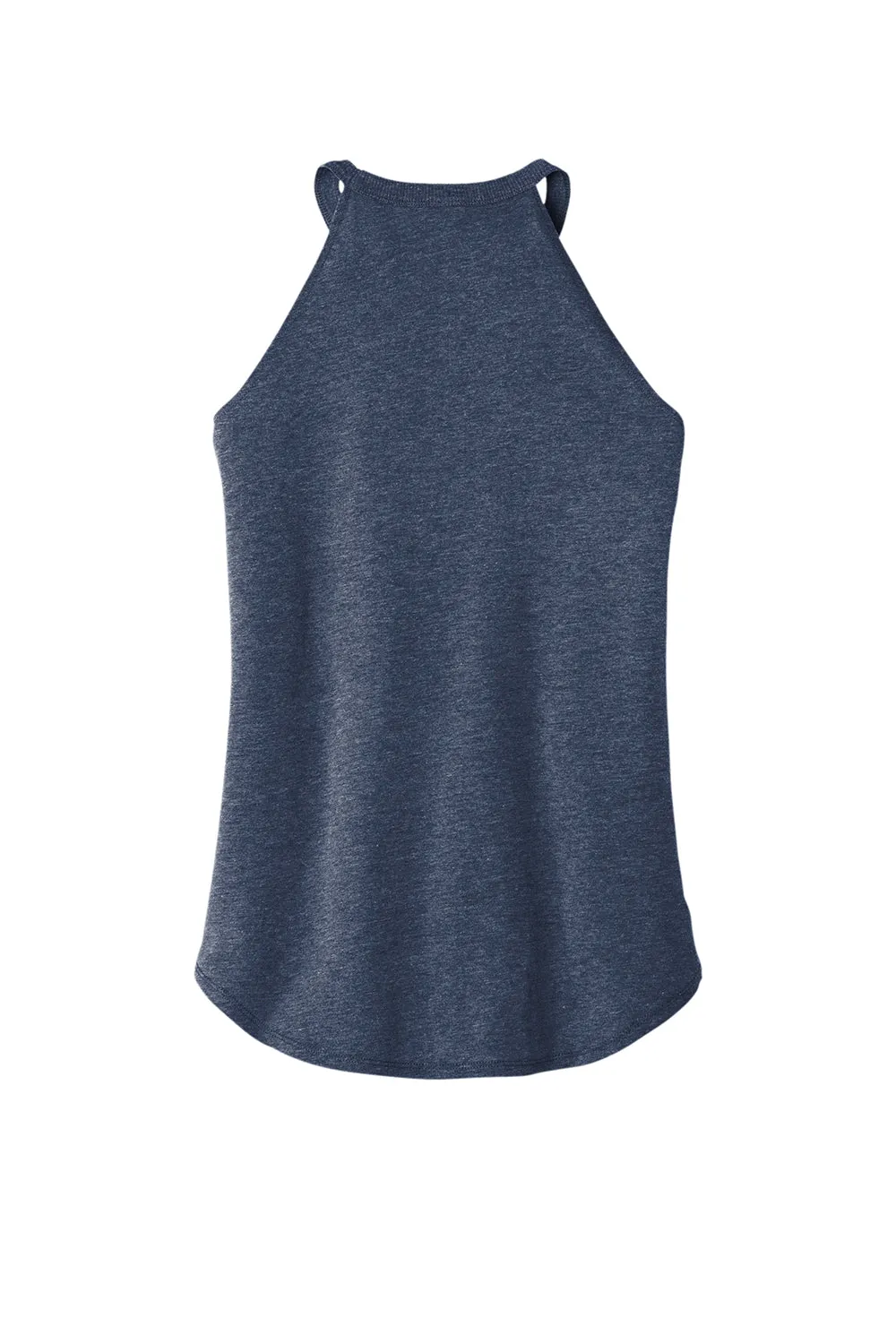 District Womens Perfect Tri Rocker Tank Top - Navy Blue Frost  Buy new Clothing District