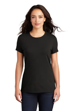 District Womens Perfect Tri Short Sleeve Crewneck T-Shirt - Black  Buy new Clothing District