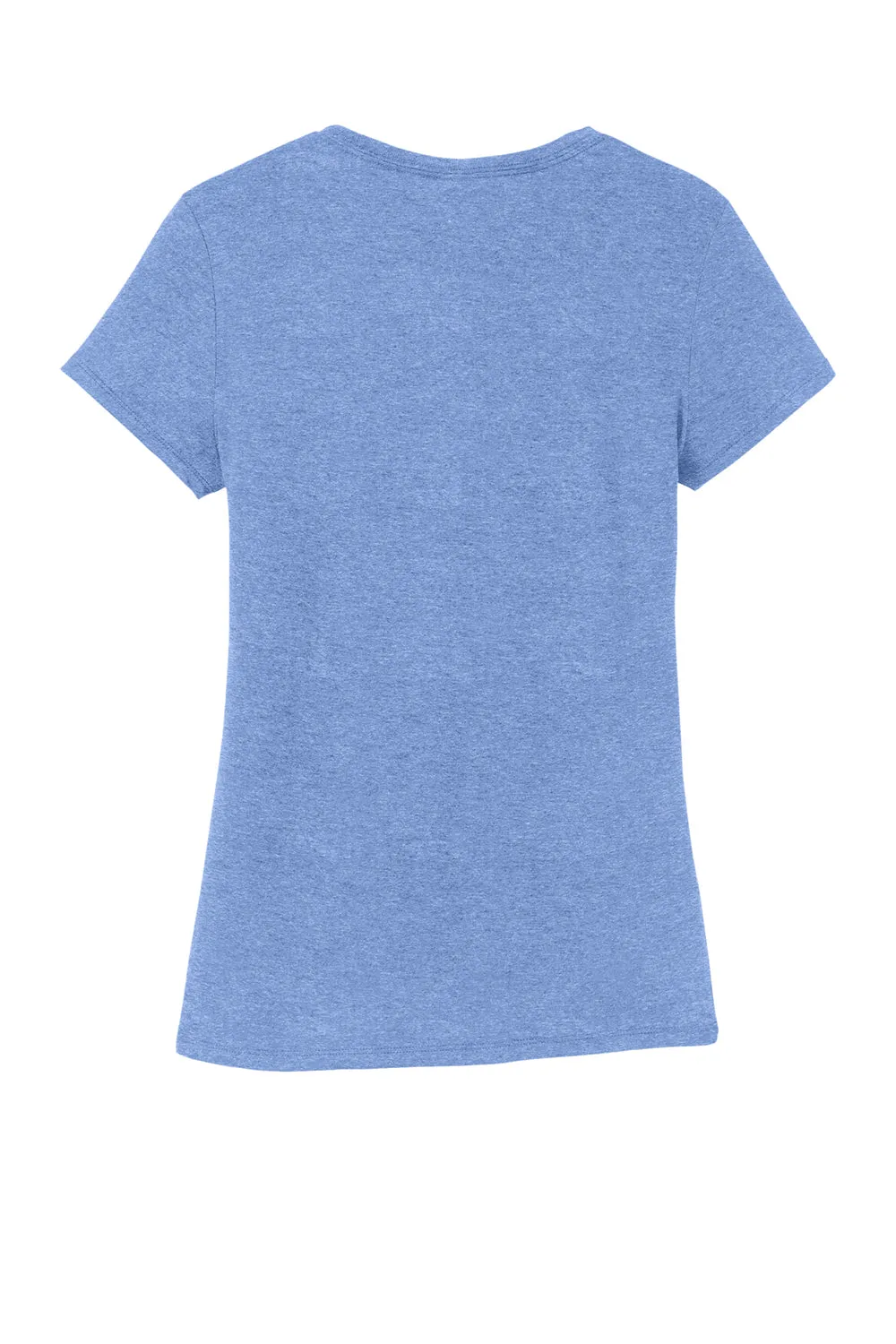 District Womens Perfect Tri Short Sleeve Crewneck T-Shirt - Maritime Blue Frost  Buy new Clothing District