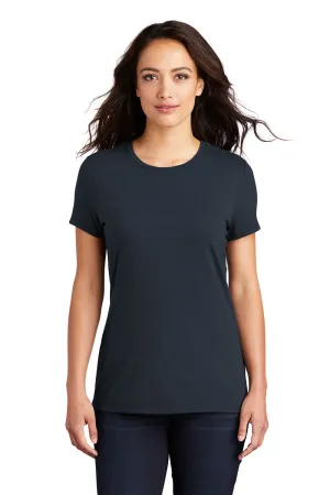 District Womens Perfect Tri Short Sleeve Crewneck T-Shirt - New Navy Blue  Buy new Clothing District