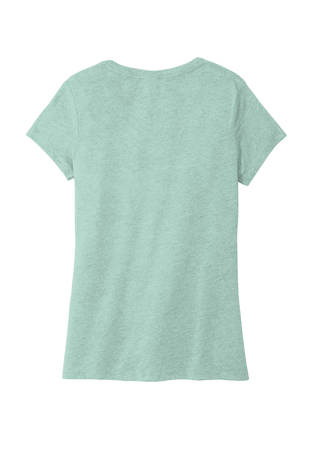 District Womens Perfect Tri Short Sleeve V-Neck T-Shirt - Heather Dusty Sage  Buy new Clothing District