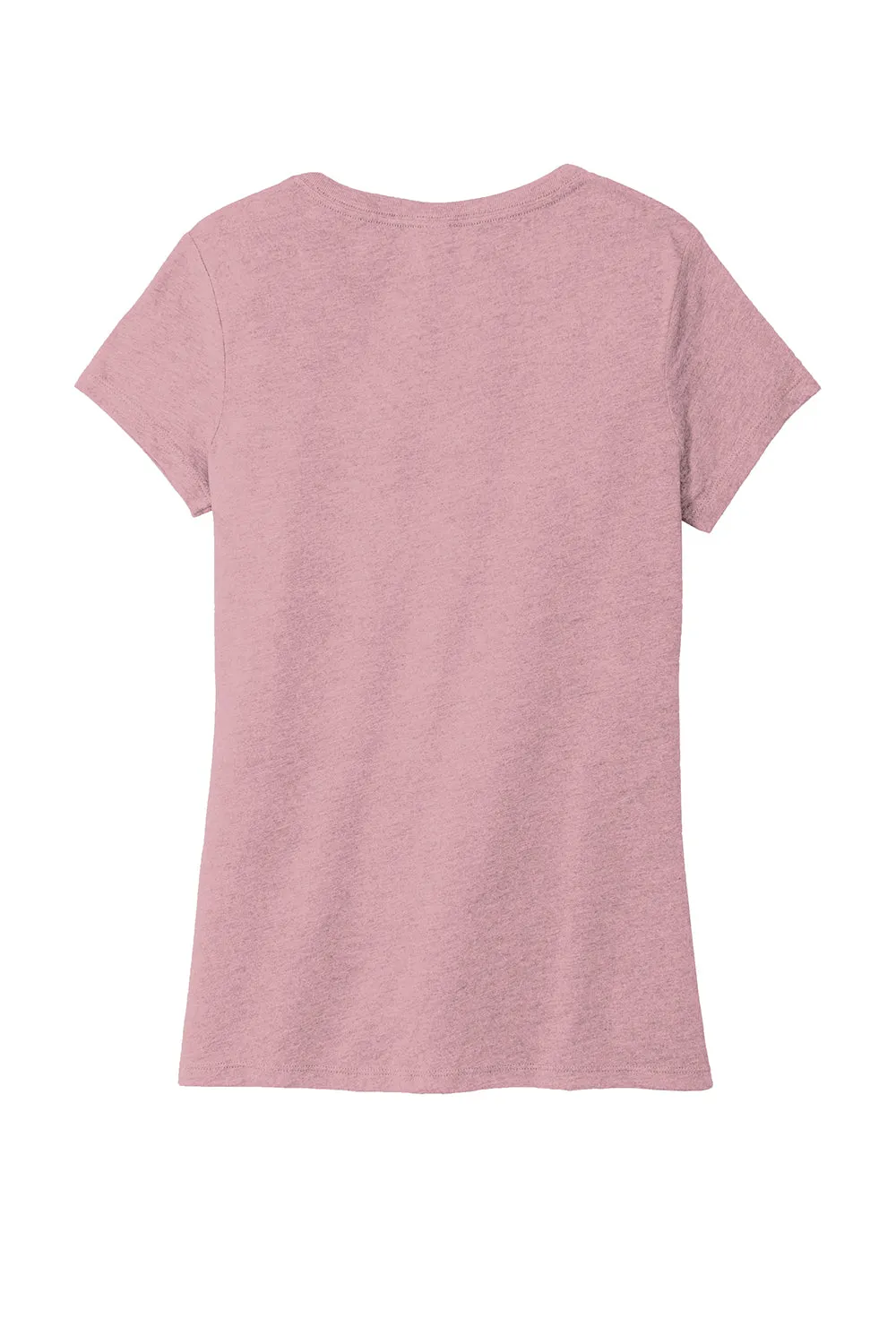 District Womens Perfect Tri Short Sleeve V-Neck T-Shirt - Heather Lavender  Buy new Clothing District