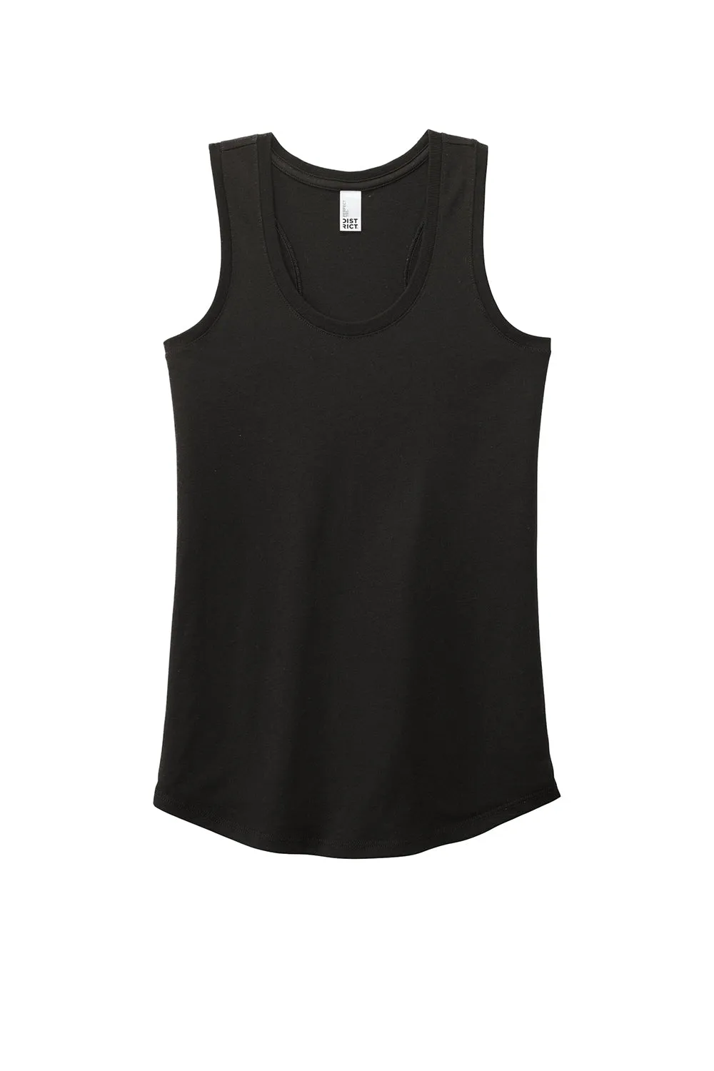 District Womens Perfect Tri Tank Top - Black  Buy new Clothing District