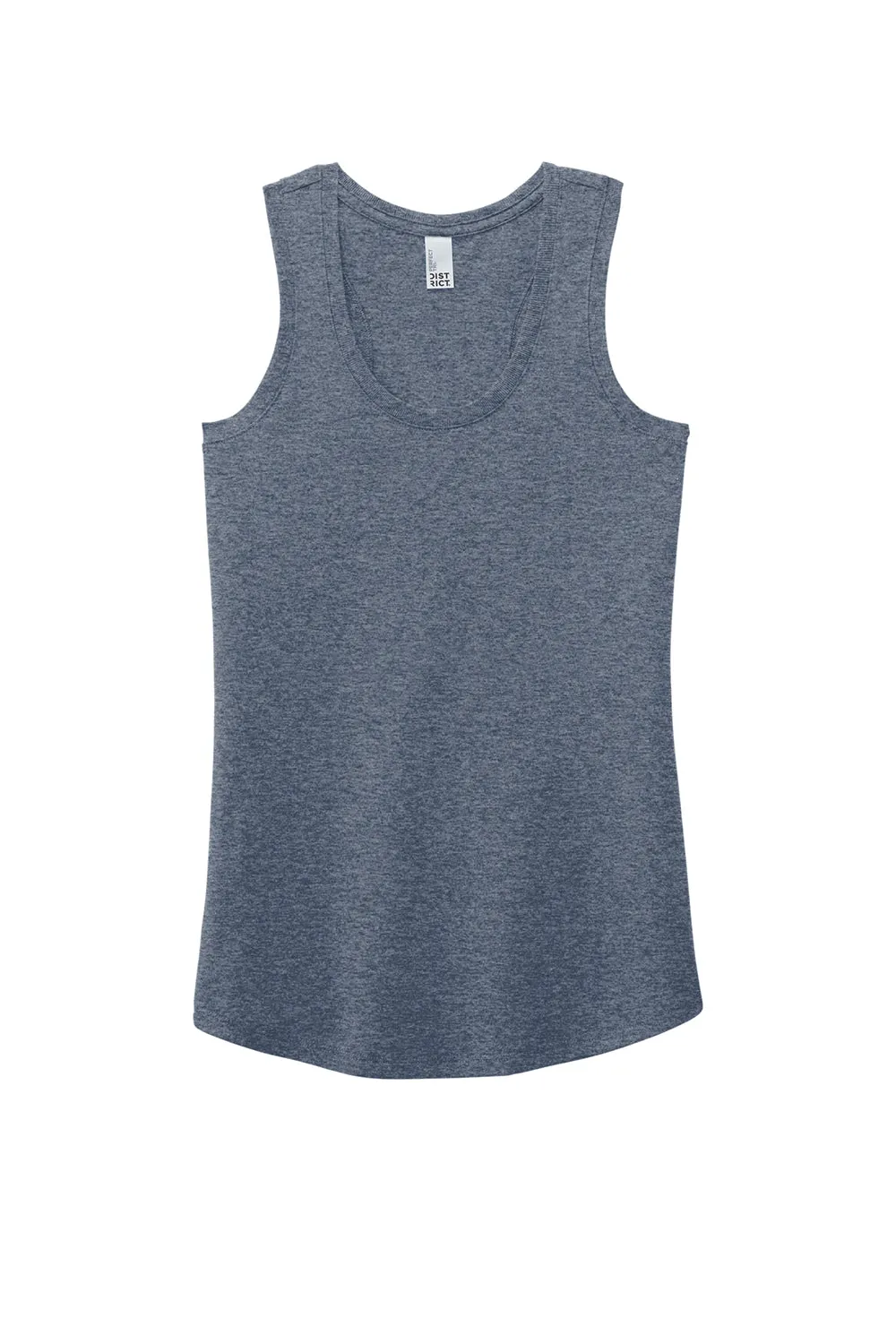 District Womens Perfect Tri Tank Top - Navy Blue Frost  Buy new Clothing District