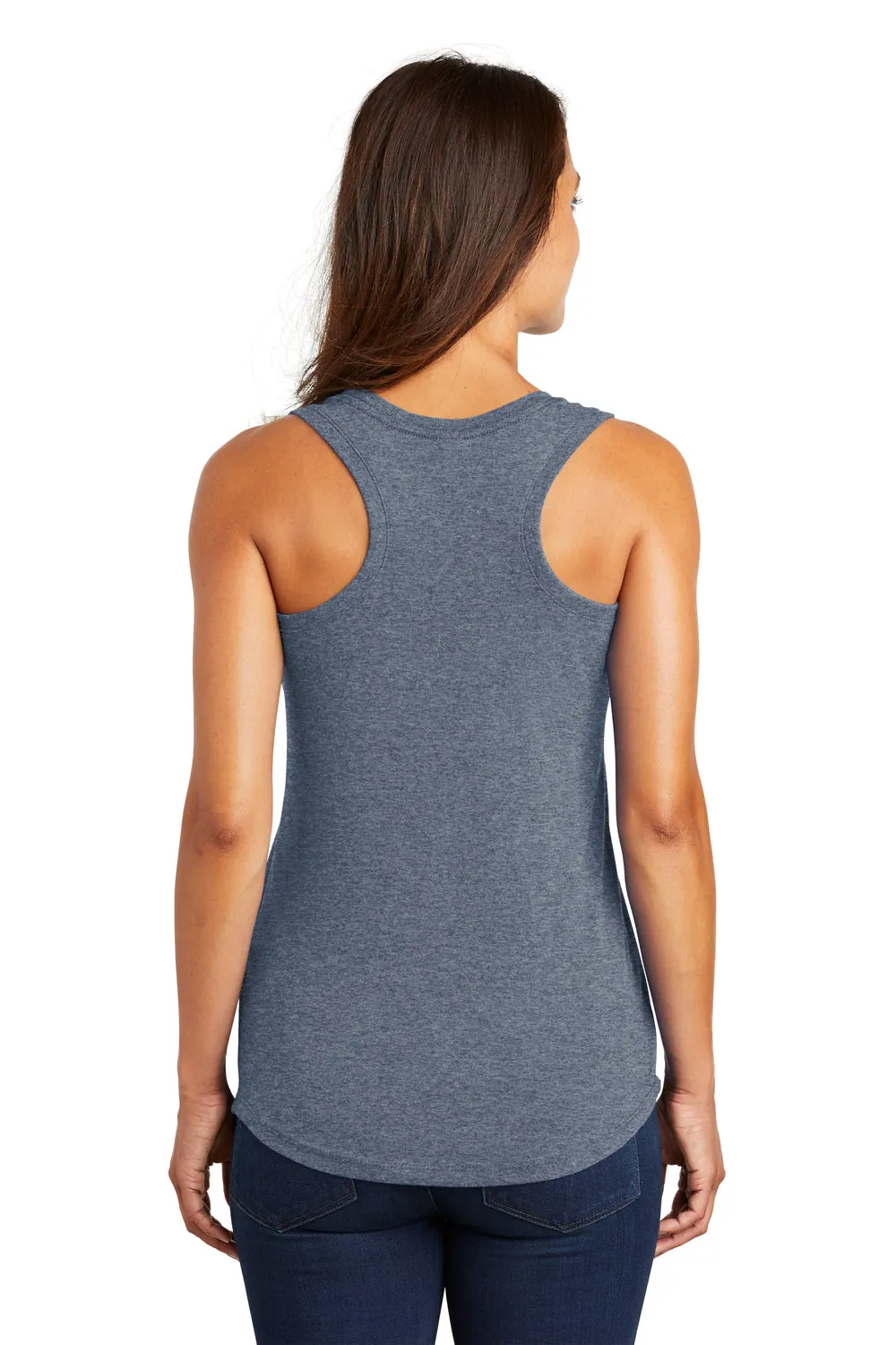 District Womens Perfect Tri Tank Top - Navy Blue Frost  Buy new Clothing District