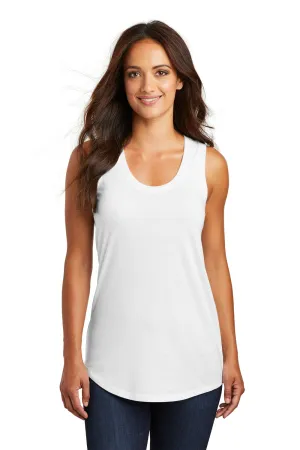 District Womens Perfect Tri Tank Top - White  Buy new Clothing District