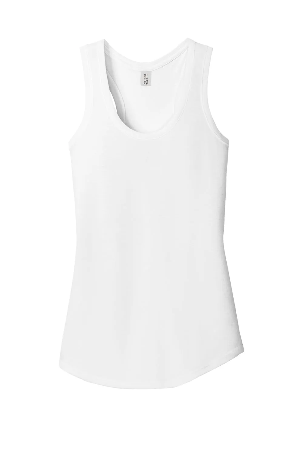 District Womens Perfect Tri Tank Top - White  Buy new Clothing District