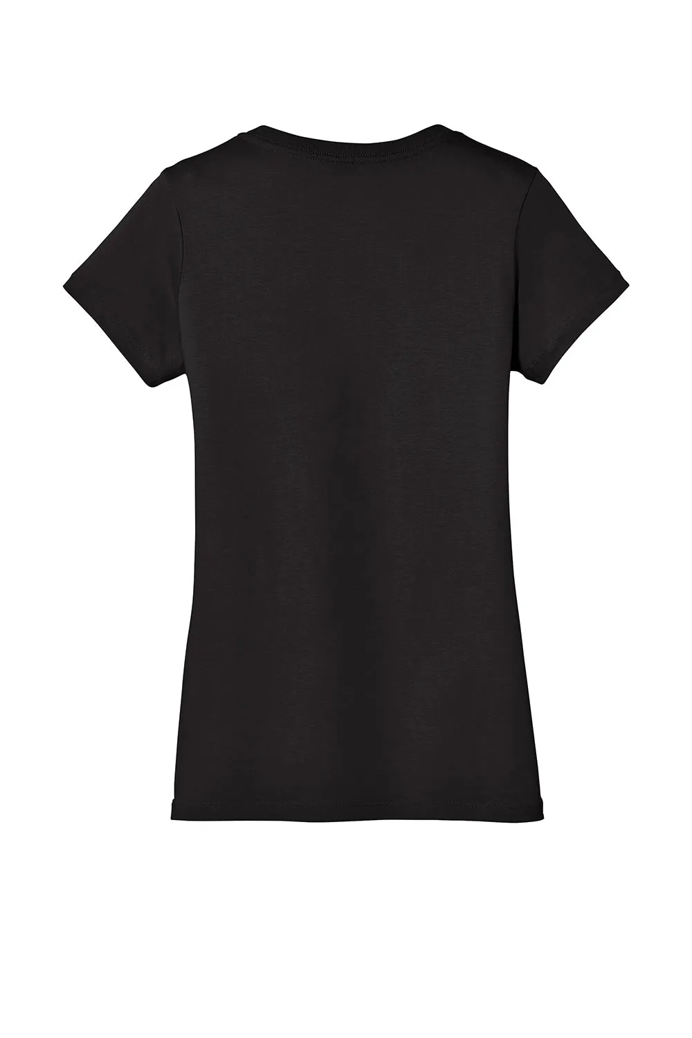 District Womens Perfect Weight Short Sleeve V-Neck T-Shirt - Jet Black  Buy new Clothing District
