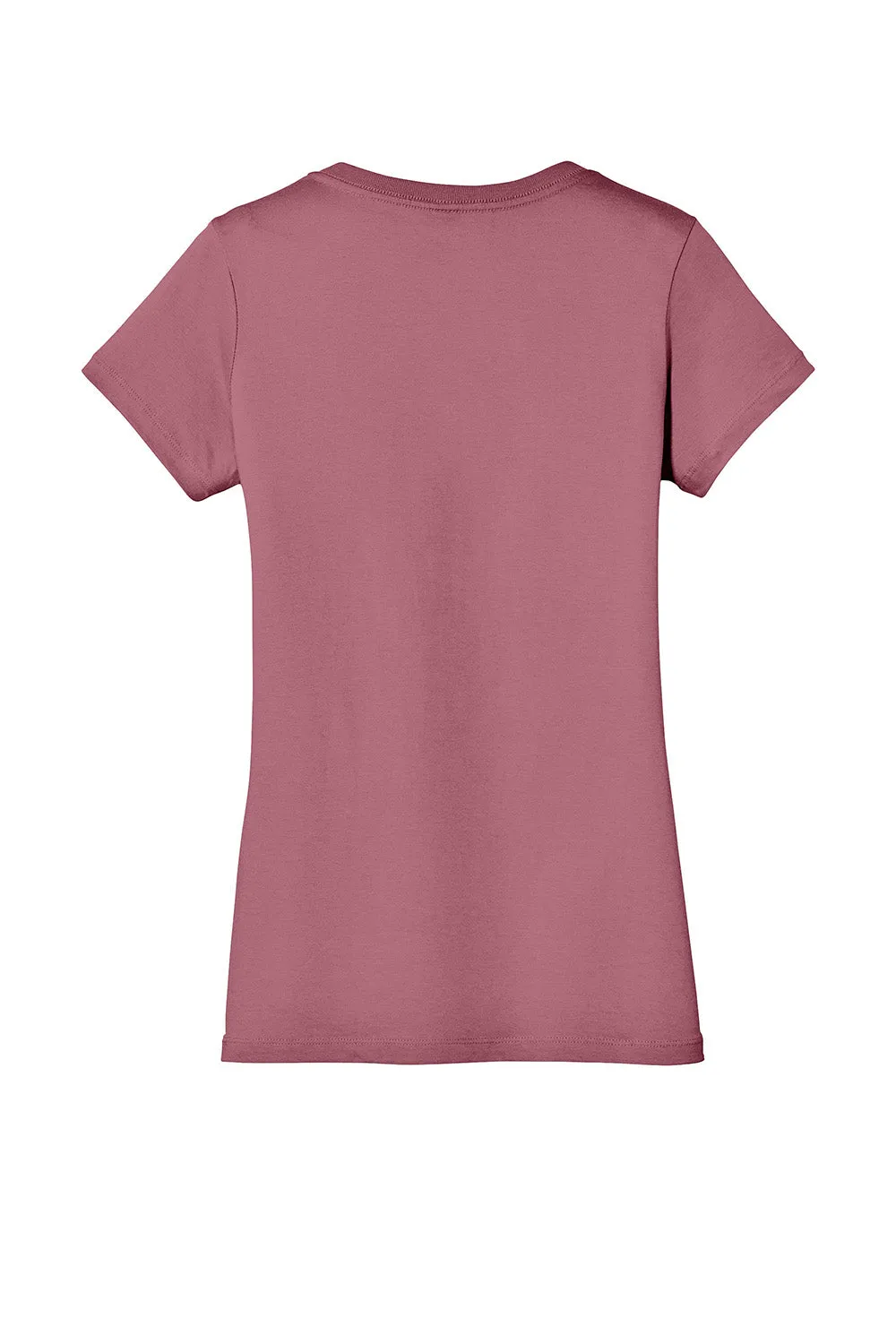 District Womens Perfect Weight Short Sleeve V-Neck T-Shirt - Orchid Haze  Buy new Clothing District