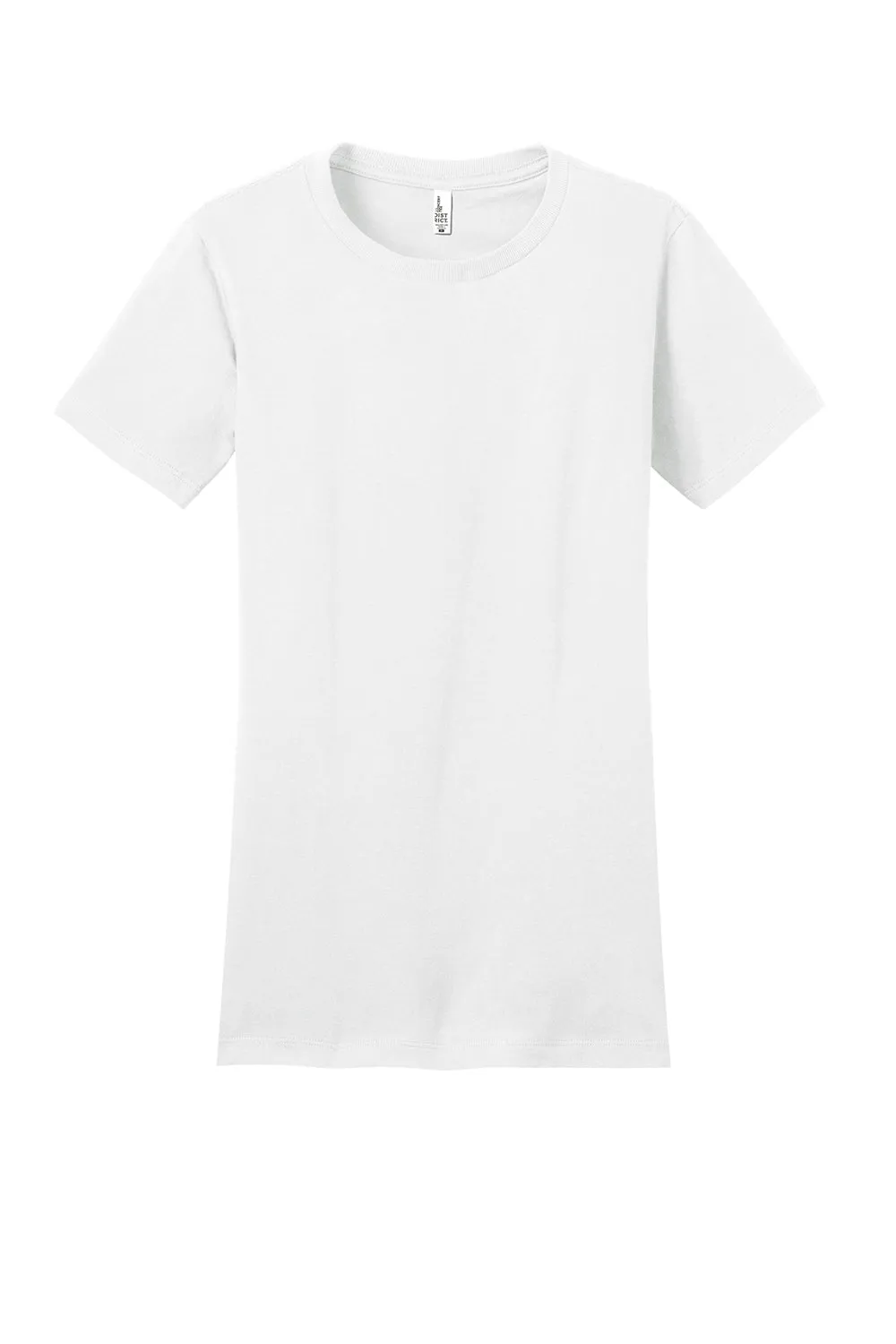 District Womens The Concert Short Sleeve Crewneck T-Shirt - White  Buy new Clothing District