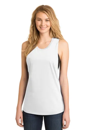 District Womens Very Important Festival Tank Top - White - Closeout  Buy new Clothing District