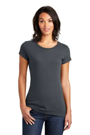 District Womens Very Important Short Sleeve Crewneck T-Shirt - Charcoal Grey - Closeout  Buy new Clothing District
