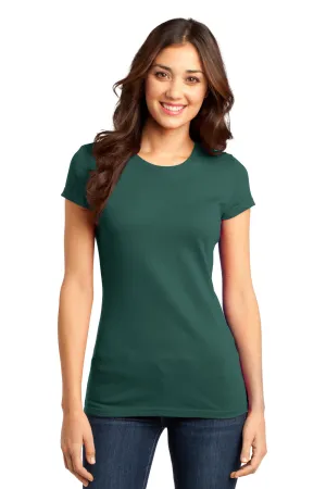 District Womens Very Important Short Sleeve Crewneck T-Shirt - Evergreen - Closeout  Buy new Clothing District