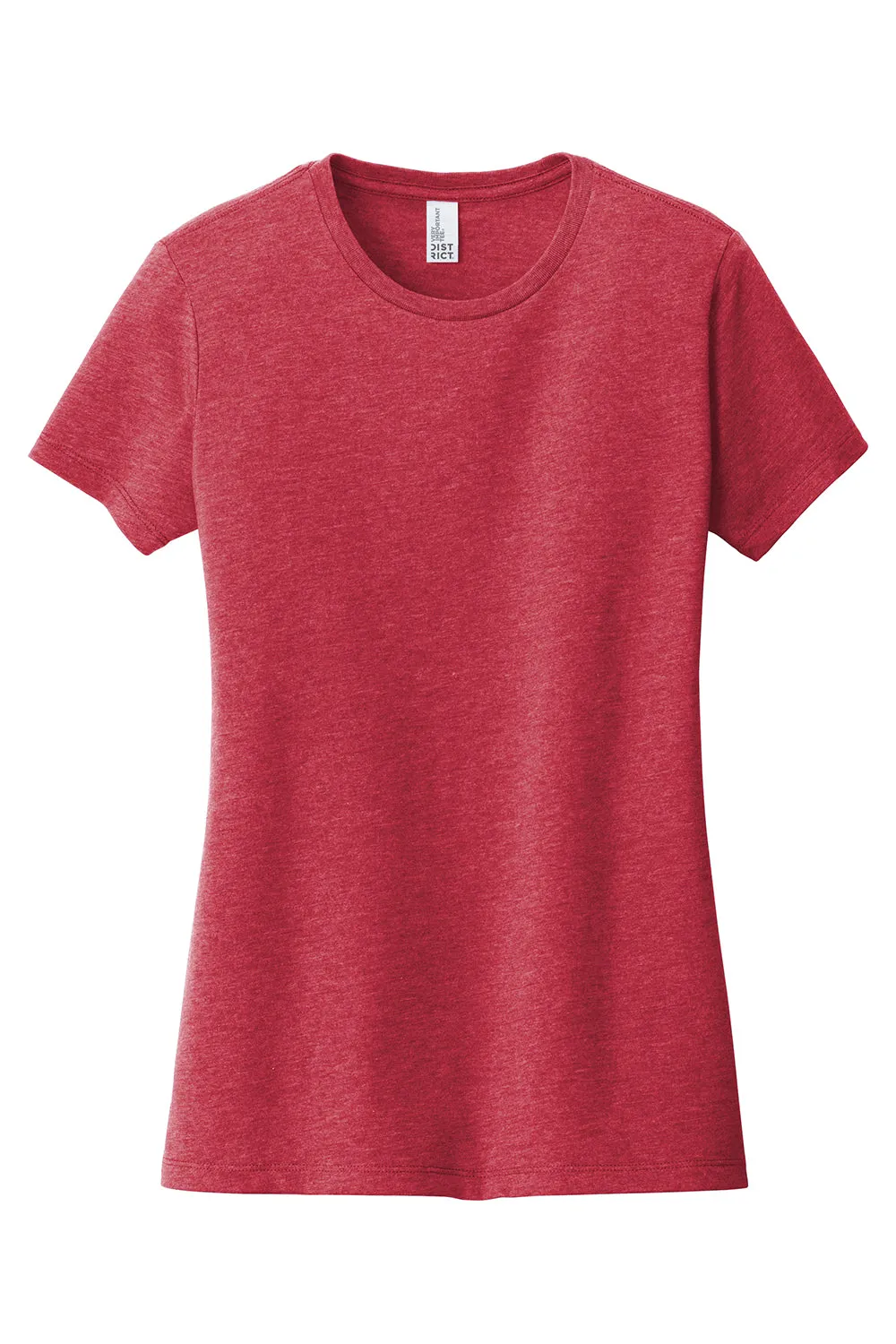 District Womens Very Important Short Sleeve Crewneck T-Shirt - Heather Red - Closeout  Buy new Clothing District