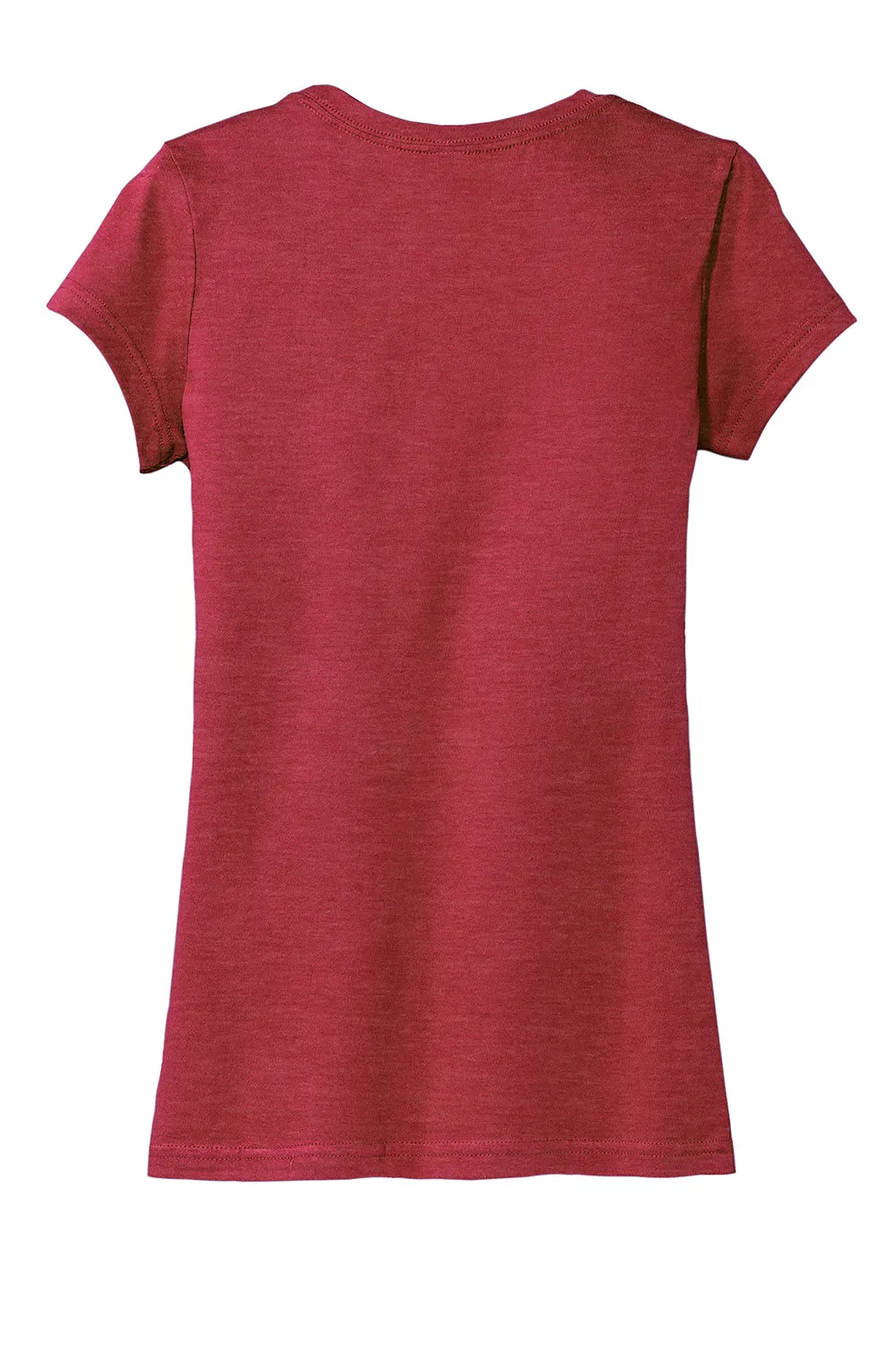 District Womens Very Important Short Sleeve Crewneck T-Shirt - Heather Red - Closeout  Buy new Clothing District