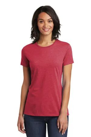 District Womens Very Important Short Sleeve Crewneck T-Shirt - Heather Red - Closeout  Buy new Clothing District