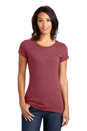 District Womens Very Important Short Sleeve Crewneck T-Shirt - Heather Red - Closeout  Buy new Clothing District