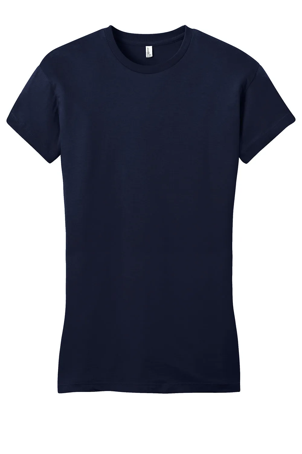 District Womens Very Important Short Sleeve Crewneck T-Shirt - New Navy Blue  Buy new Clothing District