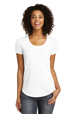 District Womens Very Important Short Sleeve Crewneck T-Shirt - White - Closeout  Buy new Clothing District