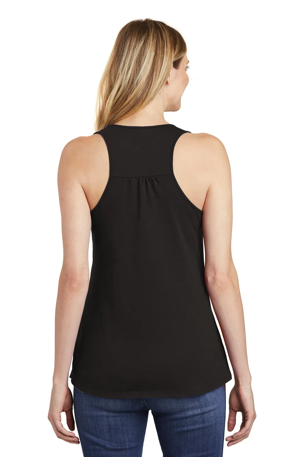 District Womens Very Important Tank Top - Black  Buy new Clothing District