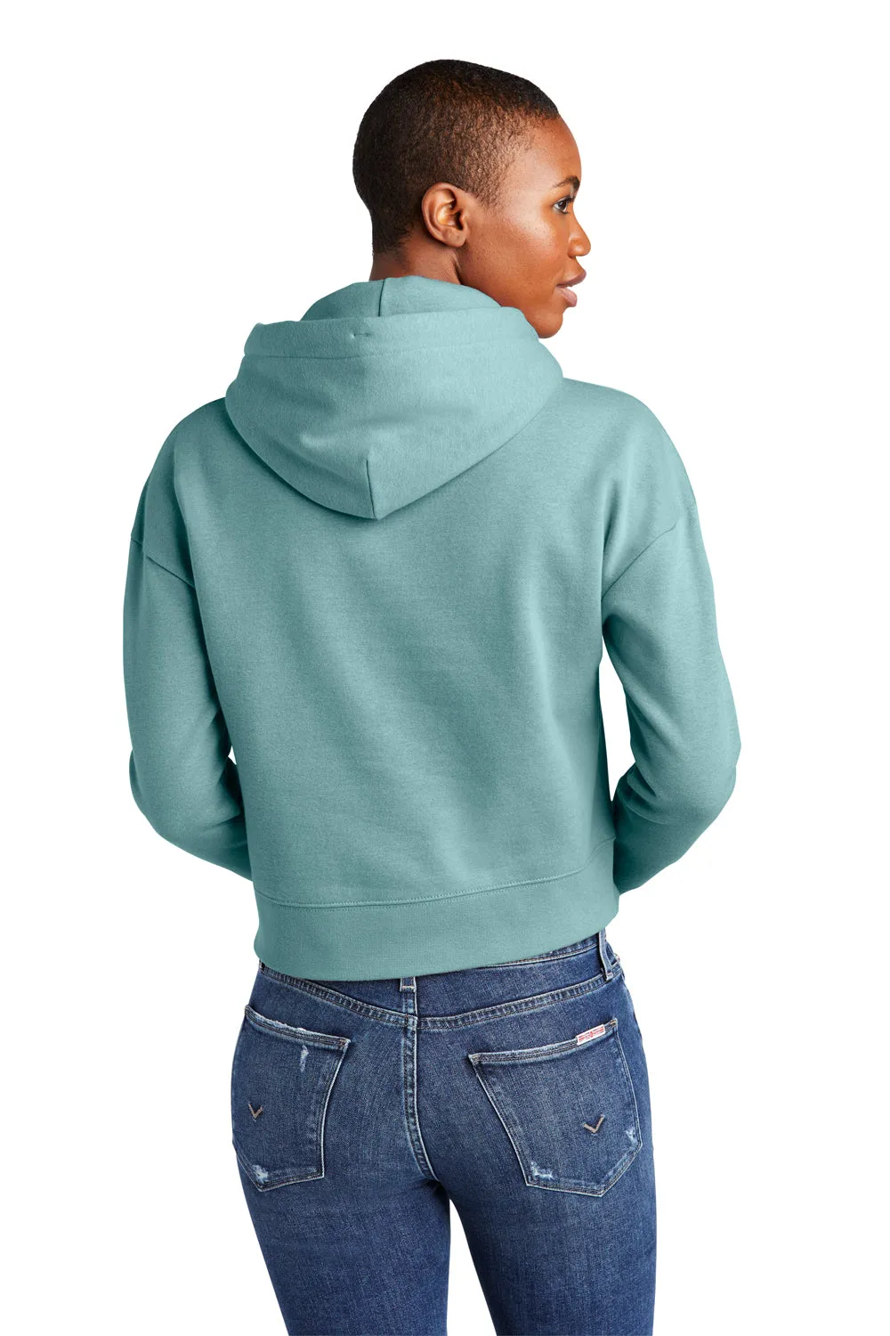 District Womens V.I.T. Fleece Hooded Sweatshirt Hoodie - Eucalyptus Blue  Buy new Clothing District