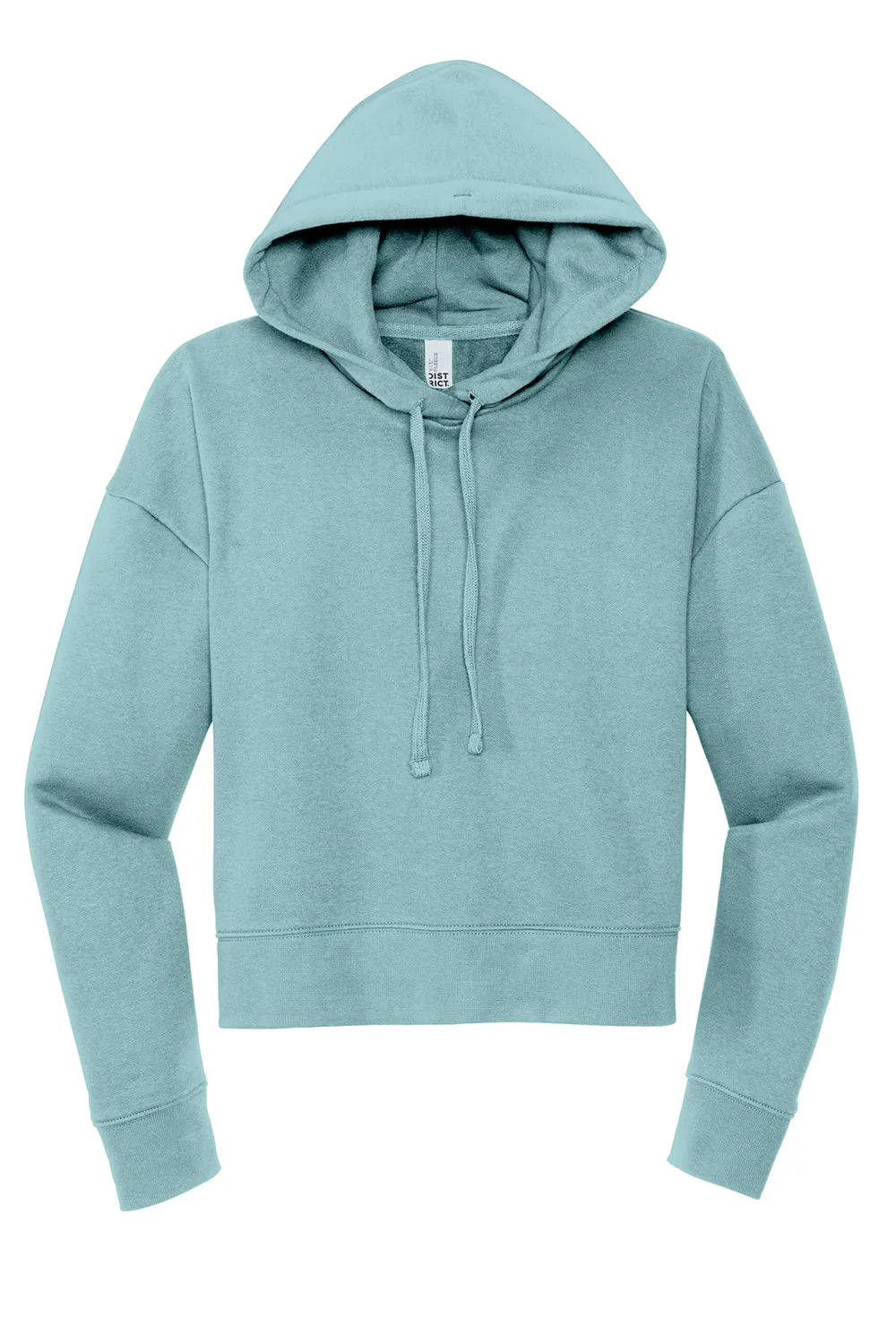 District Womens V.I.T. Fleece Hooded Sweatshirt Hoodie - Eucalyptus Blue  Buy new Clothing District