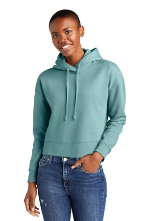 District Womens V.I.T. Fleece Hooded Sweatshirt Hoodie - Eucalyptus Blue  Buy new Clothing District
