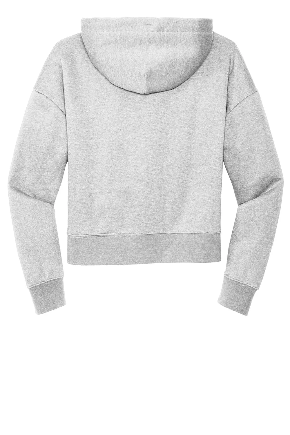 District Womens V.I.T. Fleece Hooded Sweatshirt Hoodie - Heather Light Grey  Buy new Clothing District