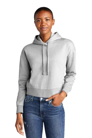 District Womens V.I.T. Fleece Hooded Sweatshirt Hoodie - Heather Light Grey  Buy new Clothing District