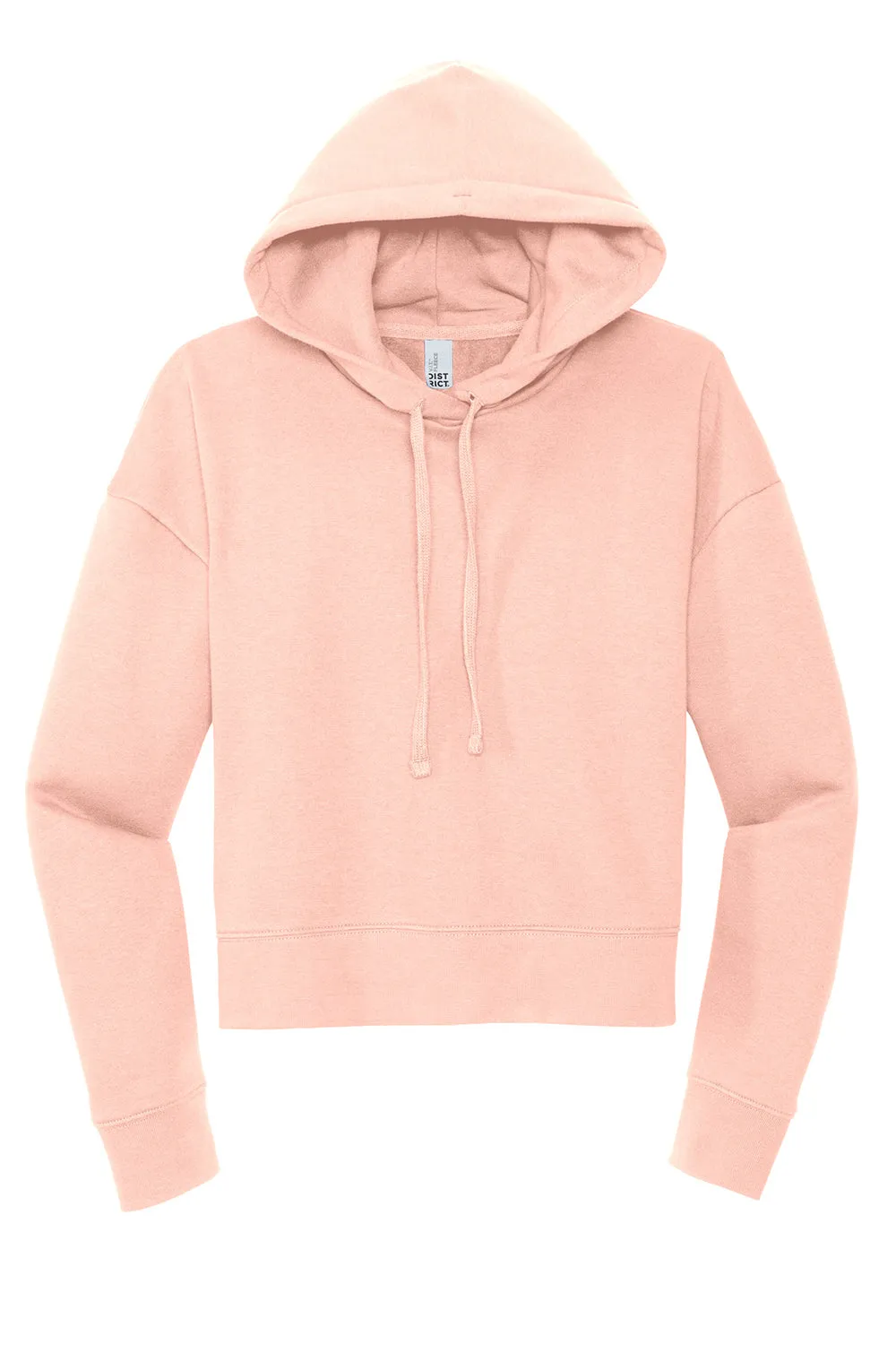 District Womens V.I.T. Fleece Hooded Sweatshirt Hoodie - Rosewater Pink  Buy new Clothing District