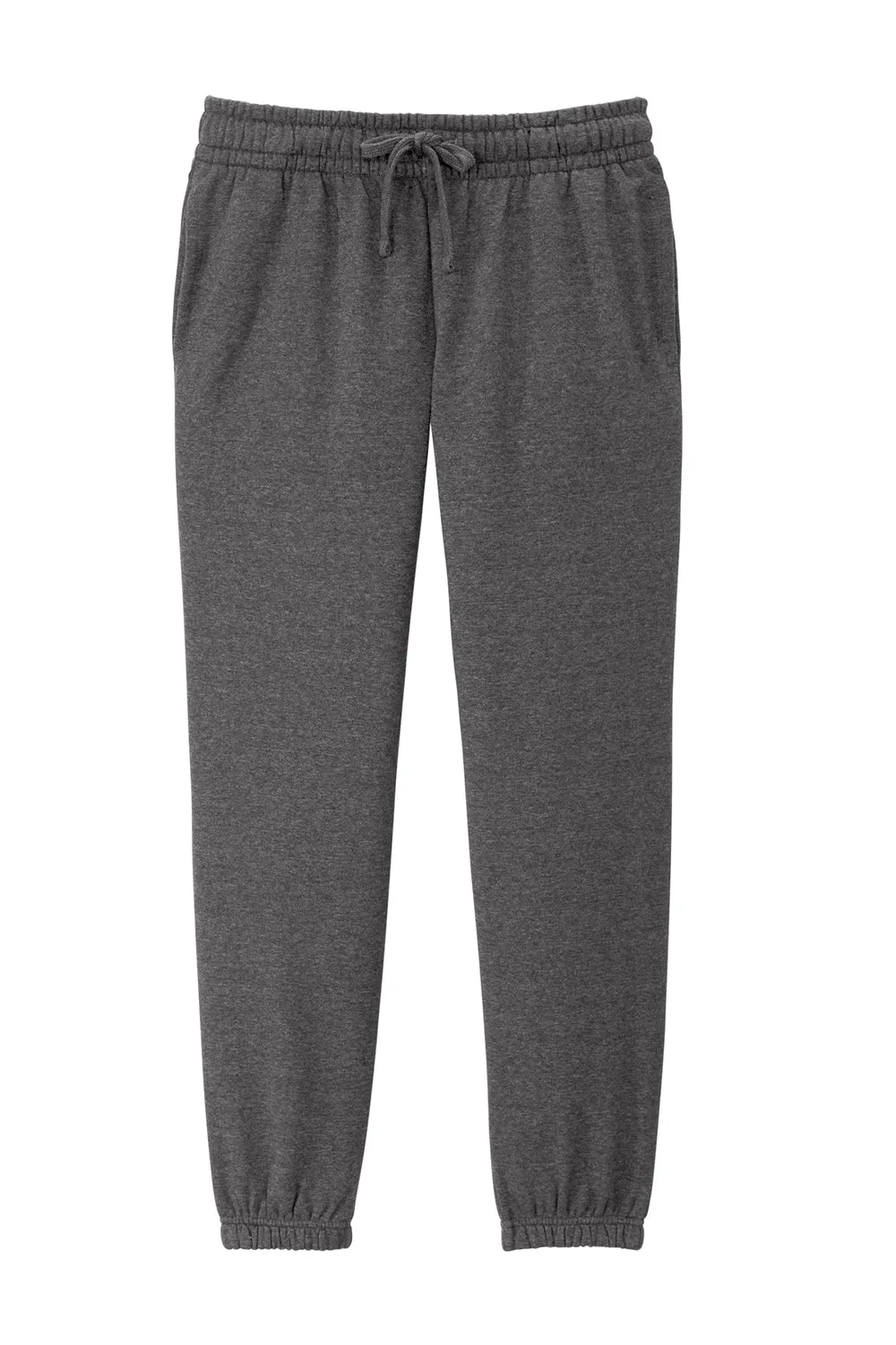 District Womens V.I.T. Fleece Sweatpants w/ Pockets - Heather Charcoal Grey  Buy new Clothing District