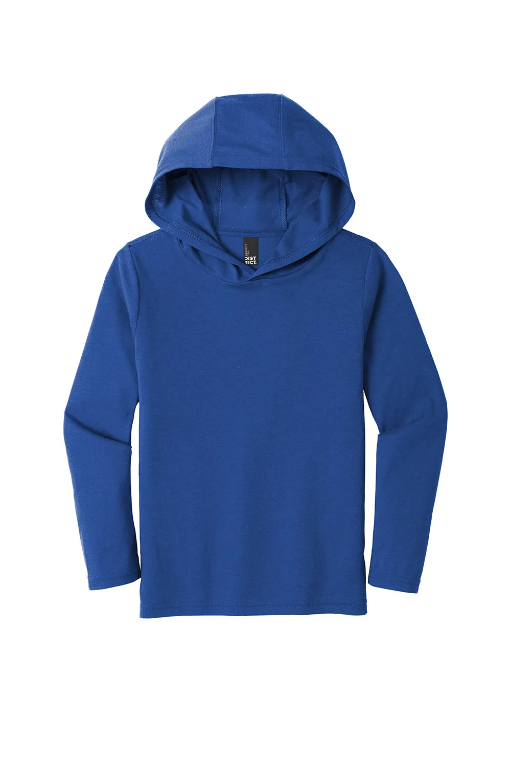 District Youth Perfect Long Sleeve Hooded T-Shirt Hoodie - Deep Royal Blue  Buy new Clothing District