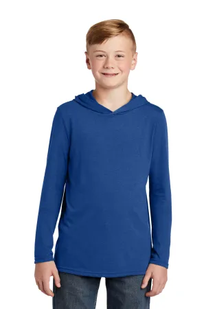 District Youth Perfect Long Sleeve Hooded T-Shirt Hoodie - Deep Royal Blue  Buy new Clothing District