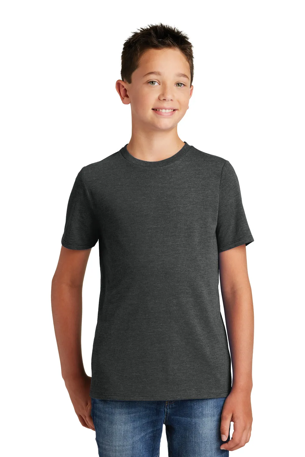 District Youth Perfect Tri Short Sleeve Crewneck T-Shirt - Black Frost  Buy new Clothing District