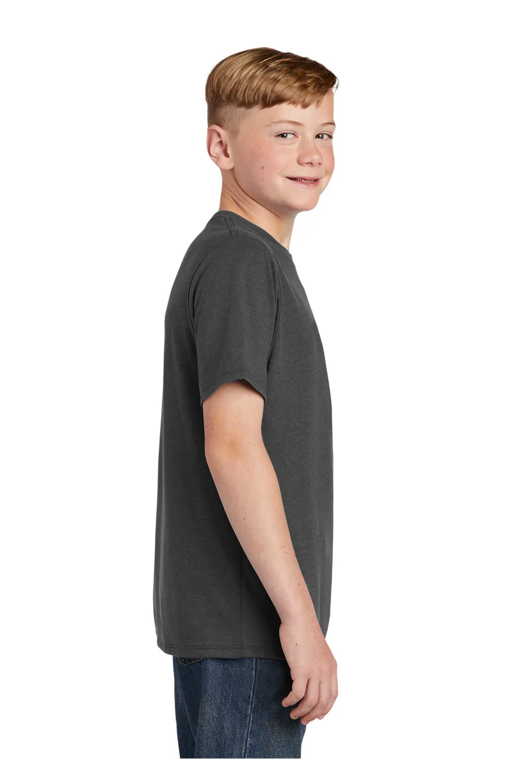 District Youth Perfect Tri Short Sleeve Crewneck T-Shirt - Charcoal Grey  Buy new Clothing District